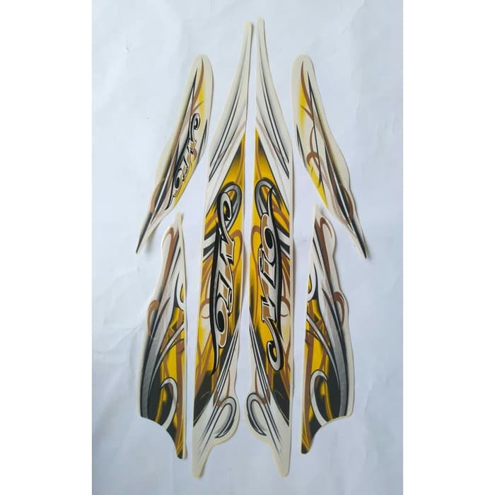 Striping stiker striping yamaha mio sporty 2010 putih