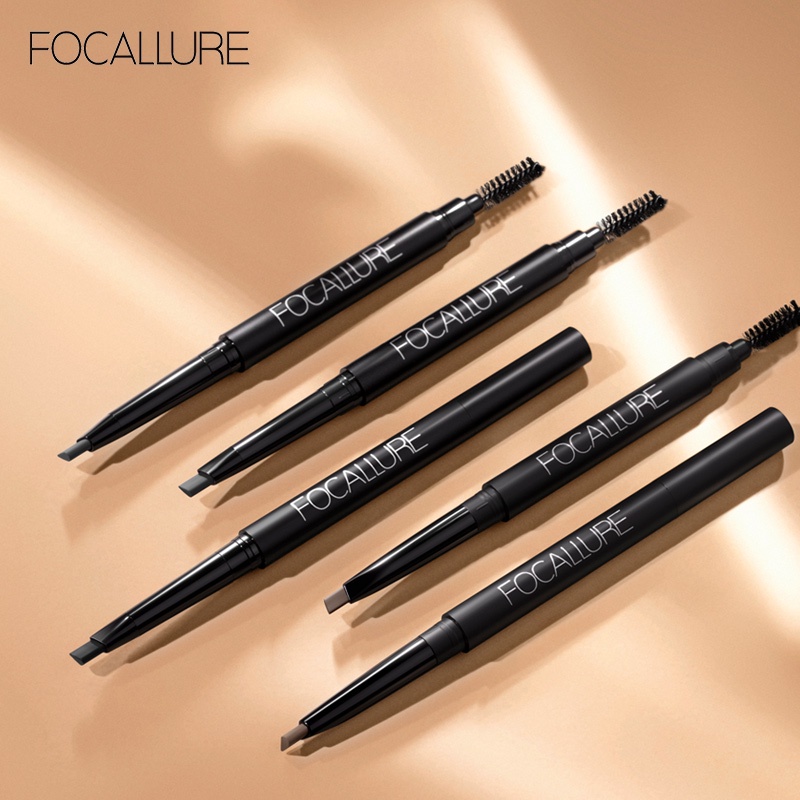 FOCALLURE Waterproof Long-Lasting Eyebrow Pencil - 3 Colours Pensil alis