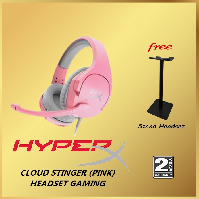 HyperX Cloud Stinger Pink - Gaming Headset