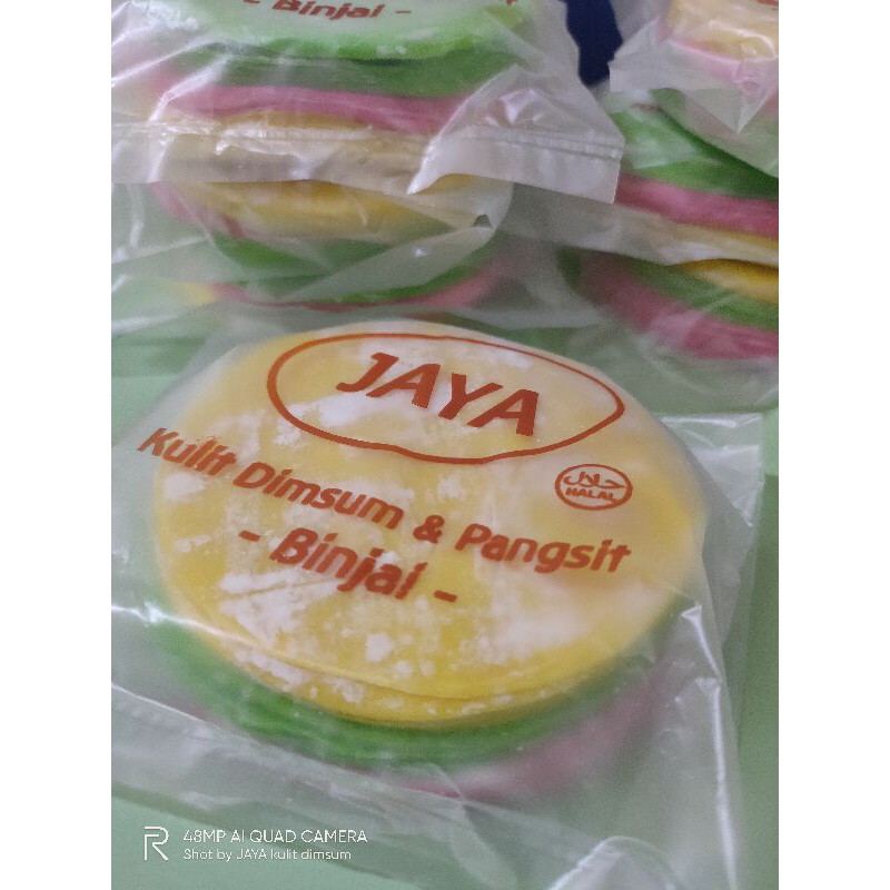 

kulit dimsum warna bulat 8cm