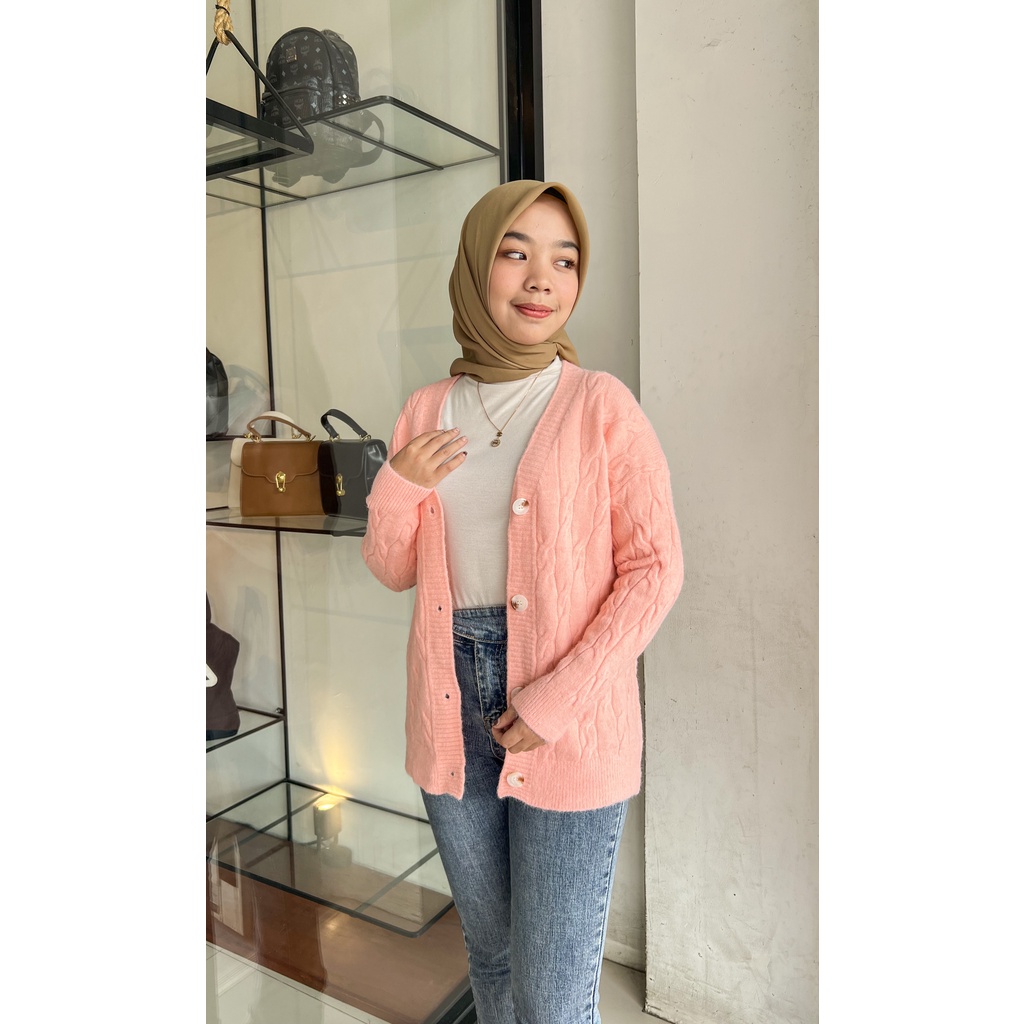 El Cardigan - Cardigan rajut wanita