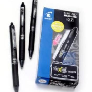 

Pulpen Pen Frixion Pilot 0.7 HITAM ( Bisa Dihapus ) 1 pack ---Terbaru---