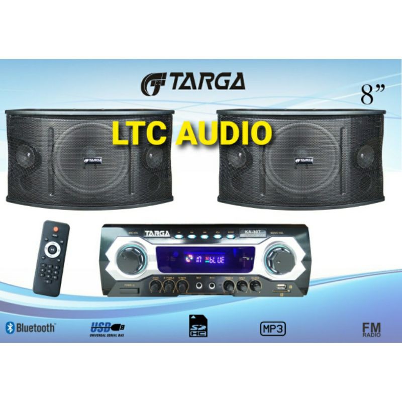 PAKET SPEAKER SET TARGA KA-307 (8 INCH) / TARGA KA 307