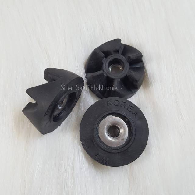 Gear Kopel / Gigi atas / upper karet pisau blender mounting miyako national drat besar