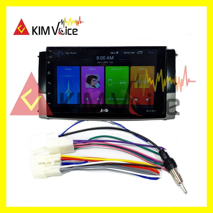 Head Unit Android 7 Inch for Rush/Terios lama + Soket Plug & Play