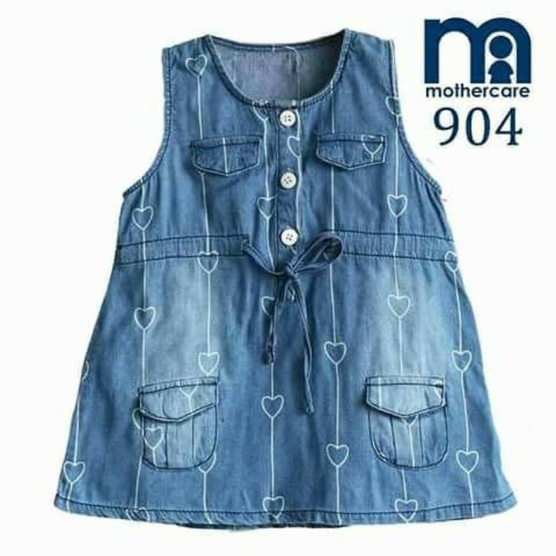 Dress Denim Mothercare Dress Anak Perempuan Lucu