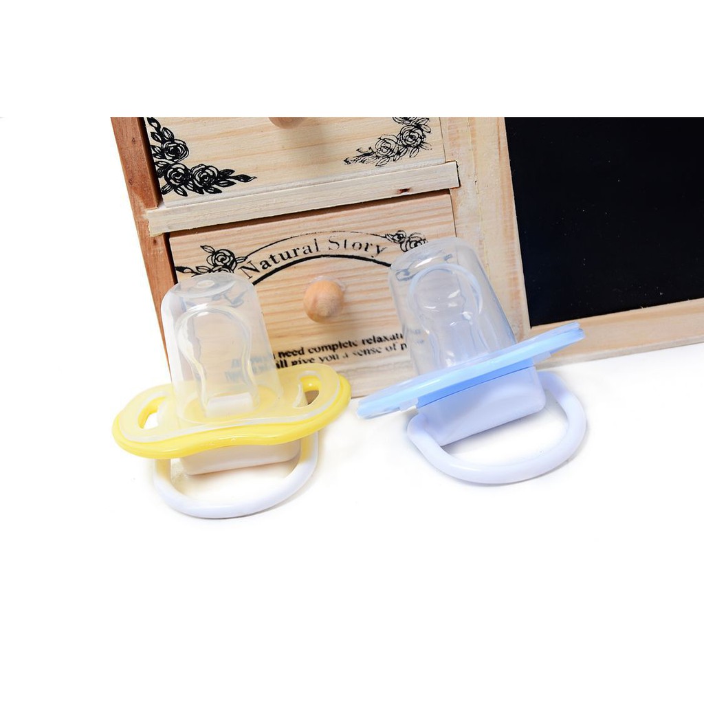 ~COD~DO-C46 Empeng Bayi | Dot Bayi Bulat / Datar | Baby Pacifier / Soother | Kompeng Bayi Food Grade-3
