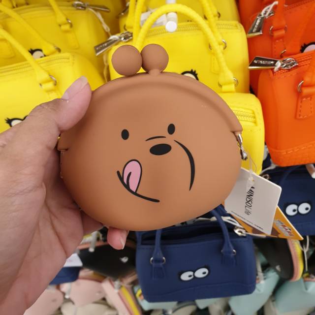 Miniso We Bare Bears Dompet Koin