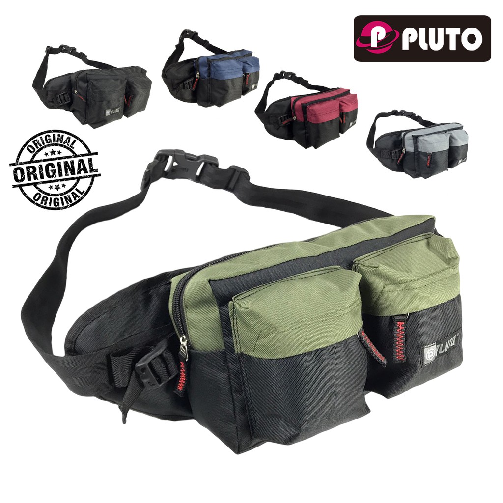 TAS SELEMPANG/TAS WAIST BAG MURAH KEREN HOT PROMO Casual PLUTO - BURIAL SHOP