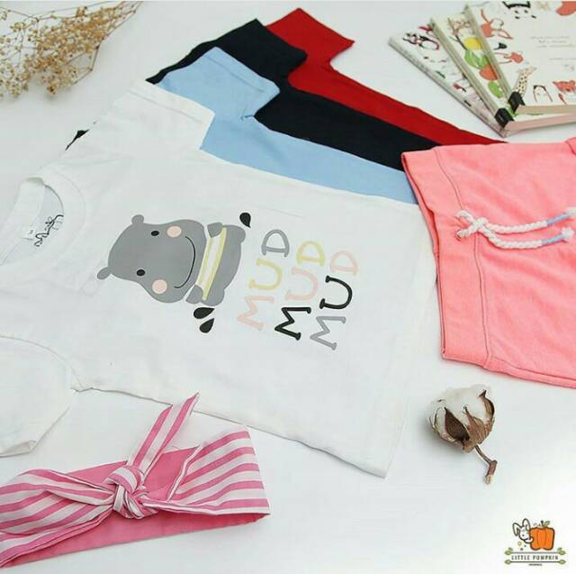 Kaos anak little pumpkin/ Kaos Little Pumpkin Indonesia/ baju anak bayi