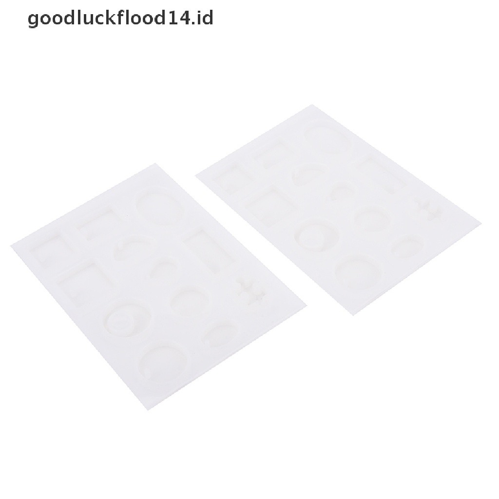 [OOID] DIY Silicone Mold Resin Jewelry Making Mould Epoxy Pendant Craft Mould ID