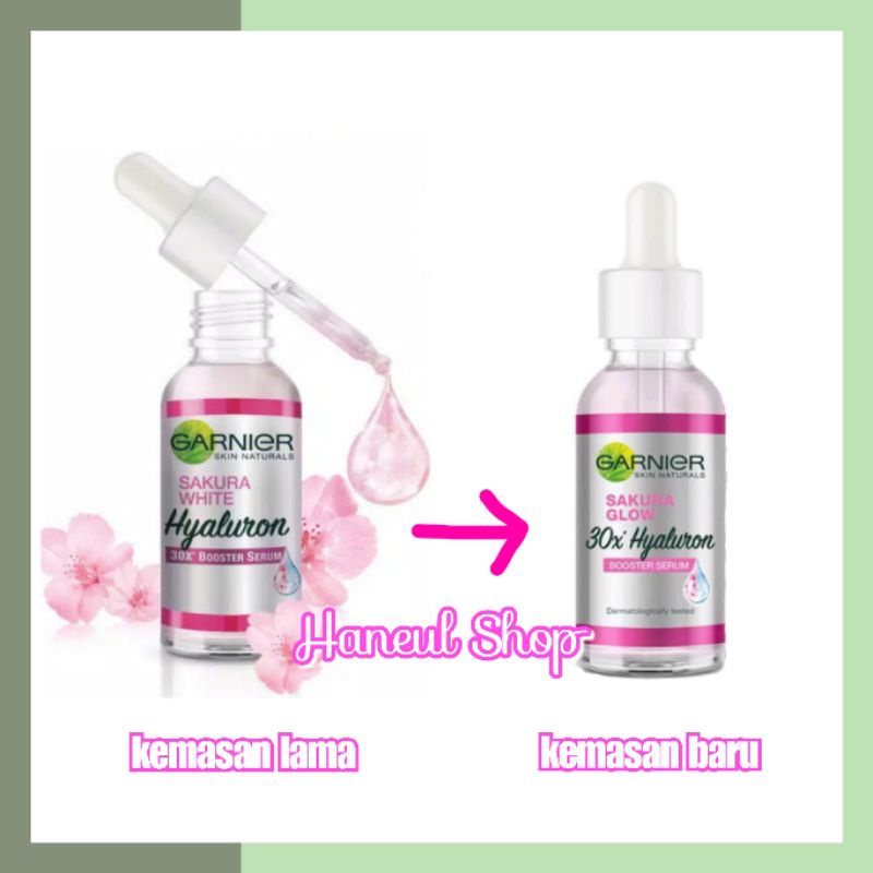 [Serum] Garnier Booster Serum Bright Complete &amp; Sakura Glow 30ml