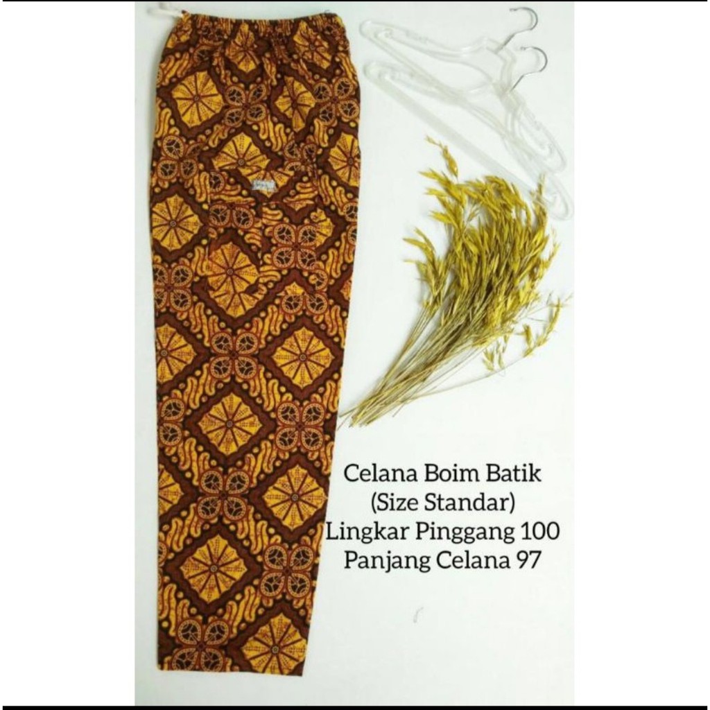 celana boim celana panjang ngaji celana panjang boim WF STORE celana batik