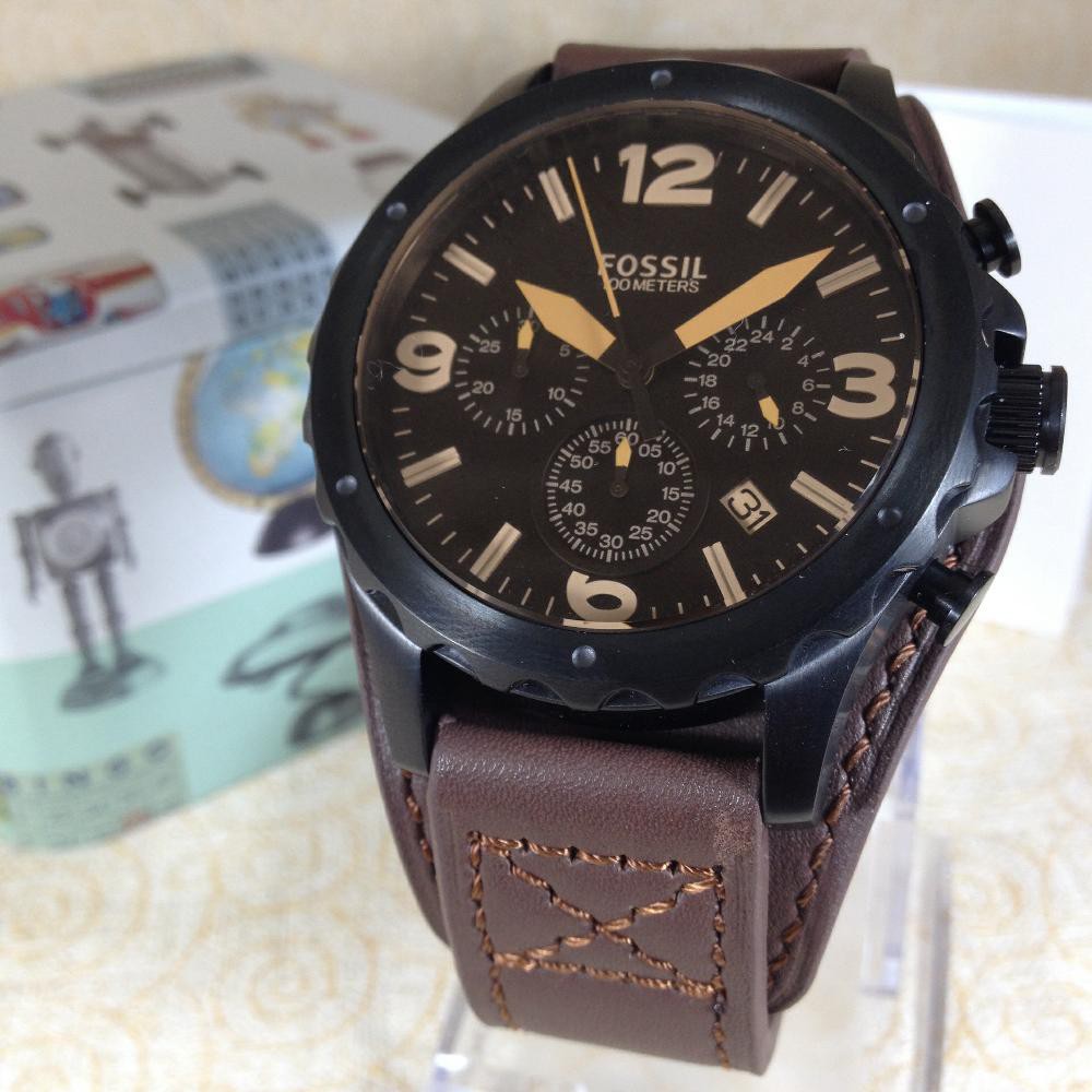 Fossil JR1511 Gesper Brown Black 47mm