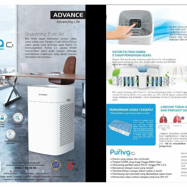Air Purifier Puriva C1 Advance Tokomisella