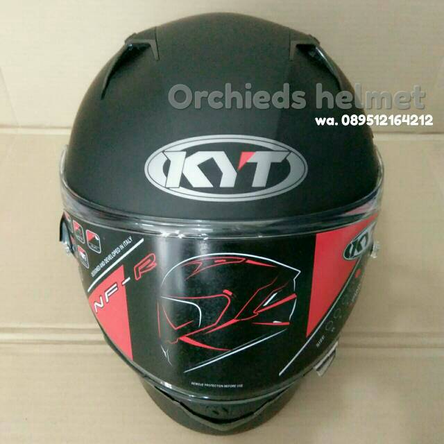 Helm Kyt Nfr Plain Matt Black Limited Edition
