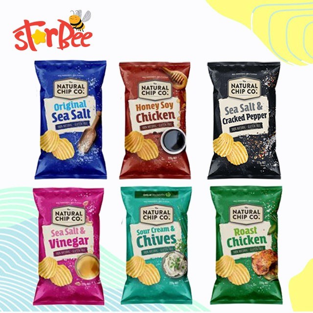 

Siap Krim Natural Chips Co - Australian Chips - Saltcrackedpepp