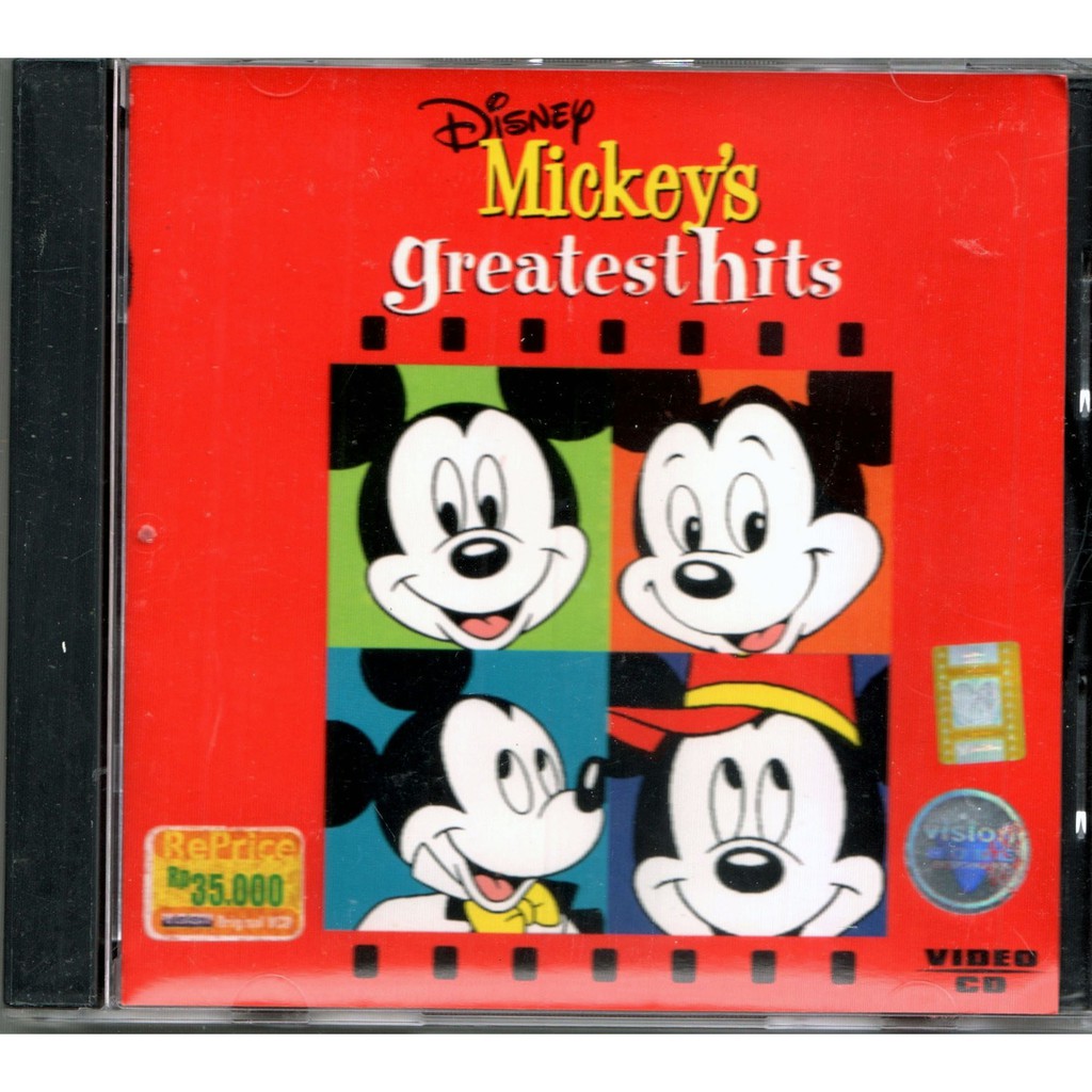 VCD MICKEY MOUSE GREATEST HITS