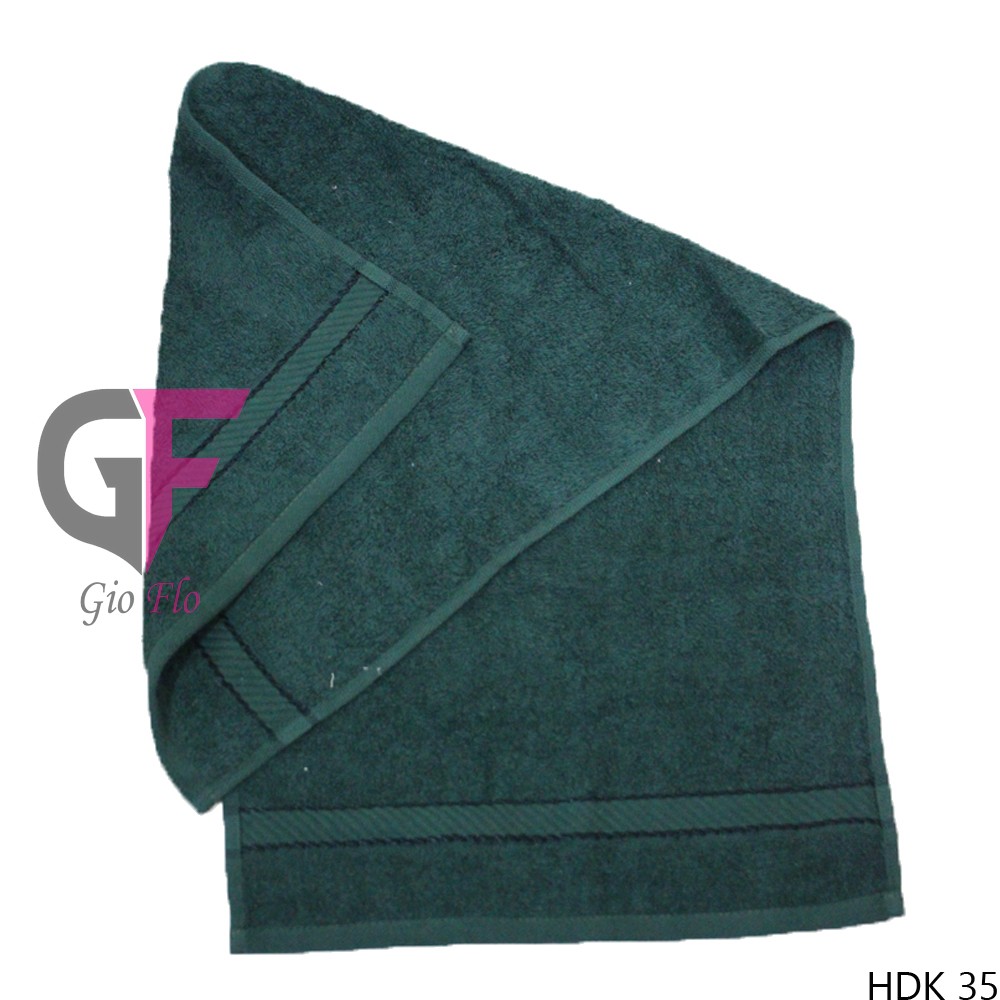 GIOFLO Handuk Wajah Dewasa Dark Green / HDK 35