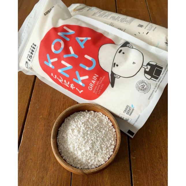 

Konnyaku Grain / Beras Shirattaki
