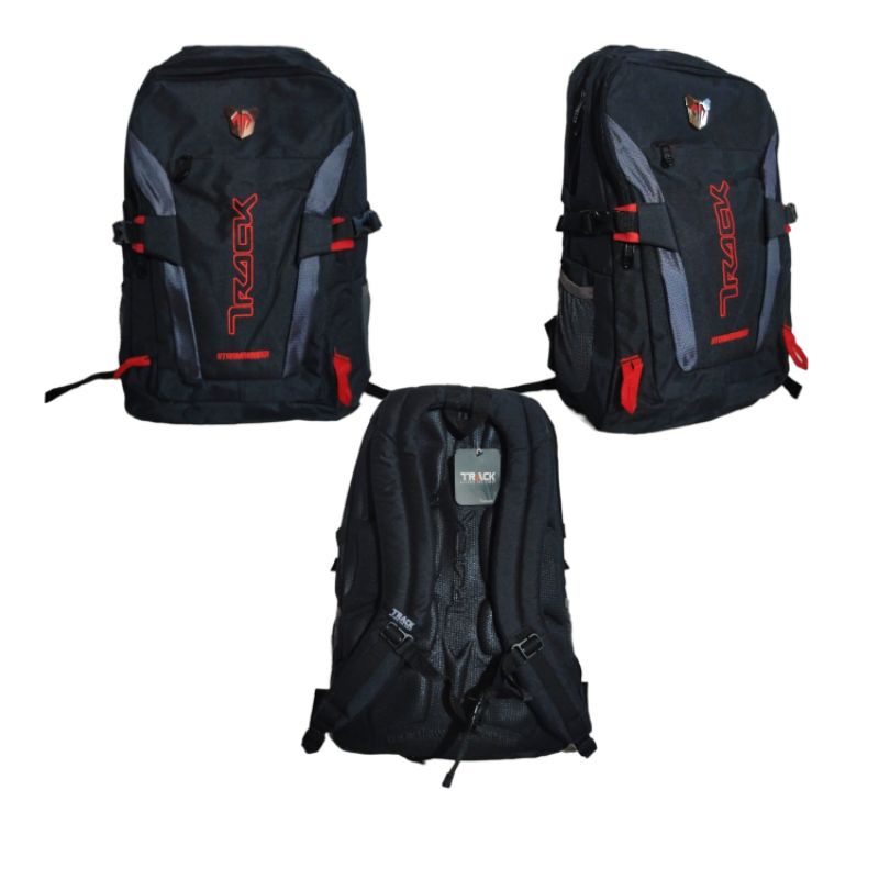 Tas ransel sekolah kerja laptop - daypack - backpack - Track by Tracker 77TR661 - 79TR376 original free rain cover