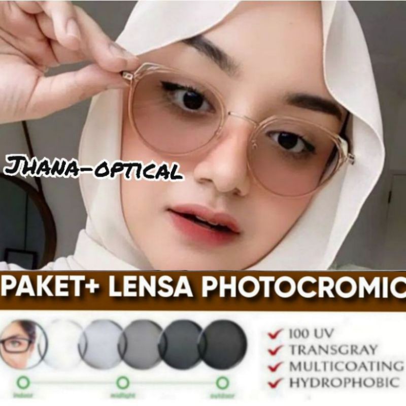 KACAMATA WANITA - FRAME SE2080 - KACAMATA FREE LENSA MINUS - KACAMATA ANTI RADIASI