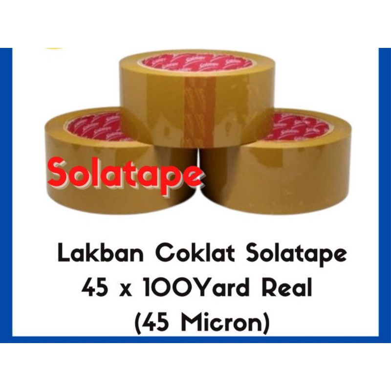 LAKBAN BENING - 100YARD FULL - SOLATAPE - TEBAL KUALITAS DAIMARU