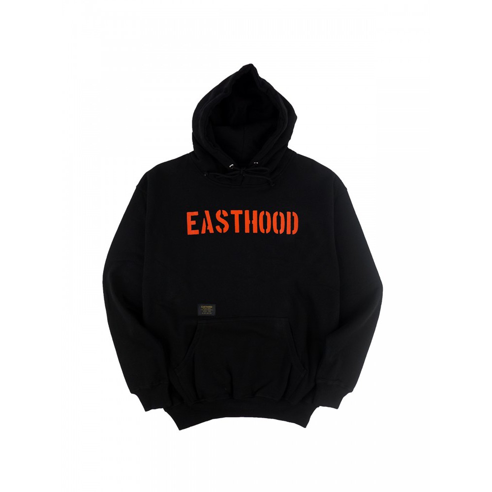 Easthood Log Sweater Hoodie Hitam