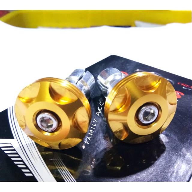 Jalu Stang Probolt Gold Jalu Stang Model Gepeng Probolt Motor Nmax - Aerox - Lexi - Pcx Lokal