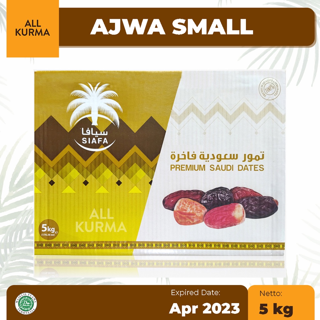 Kurma Ajwa Siafa Small 5kg