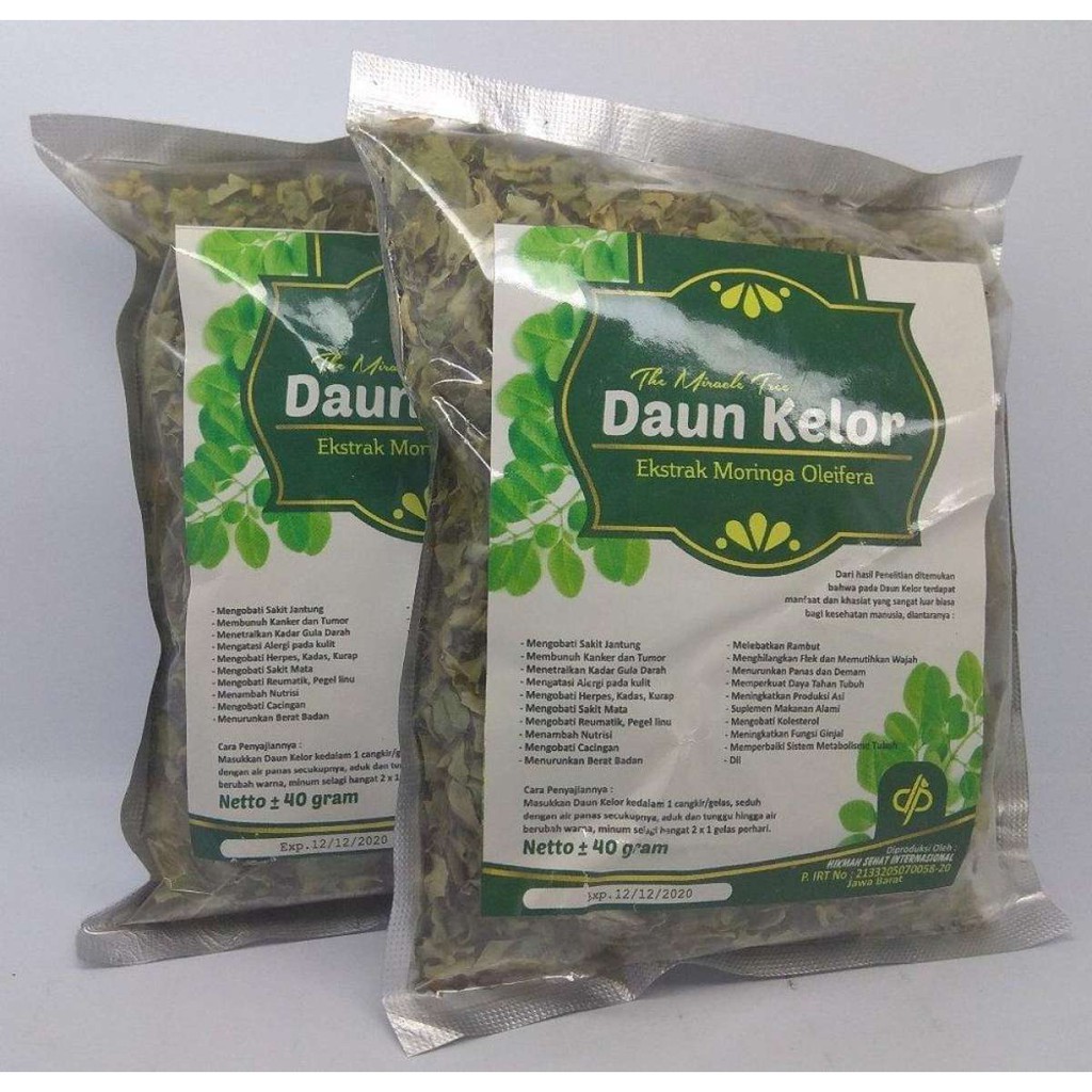 

Teh Daun Kelor Curah HIKMAH / Teh Kelor Moringa Curah 40 gram