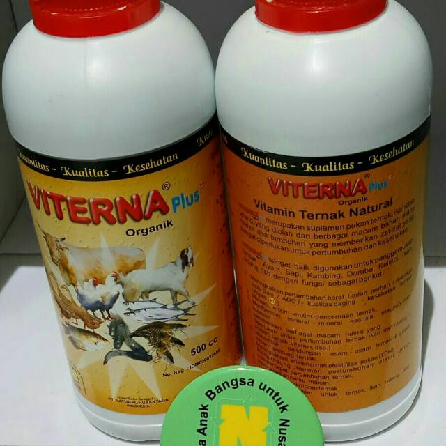 Viterna Nasa Viterna Plus Vitamin Ternak - Nutrisi Hewan Ternak - Agen Nasa