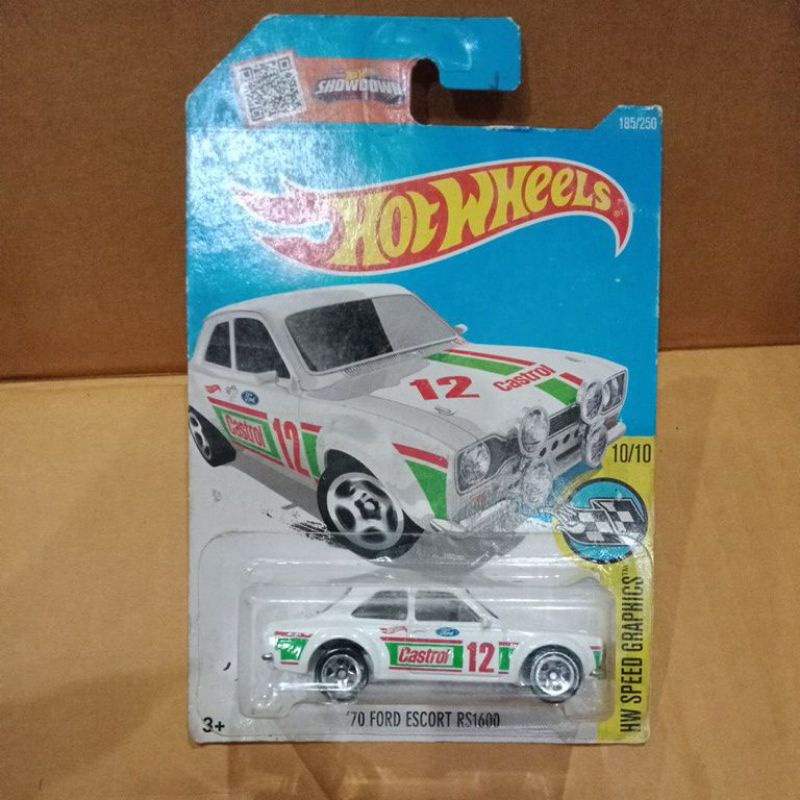 Hotwheels '70 ford escort RS1600