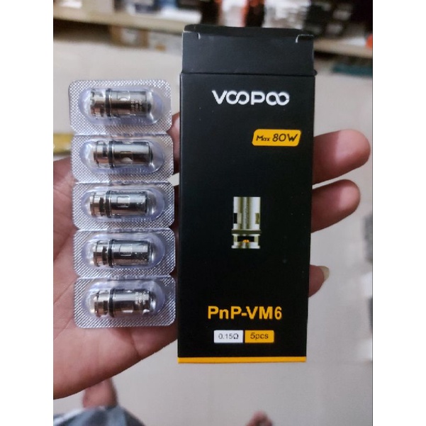 Coil voopoo Drag pnp-vm6 0.15 Ohm satuan