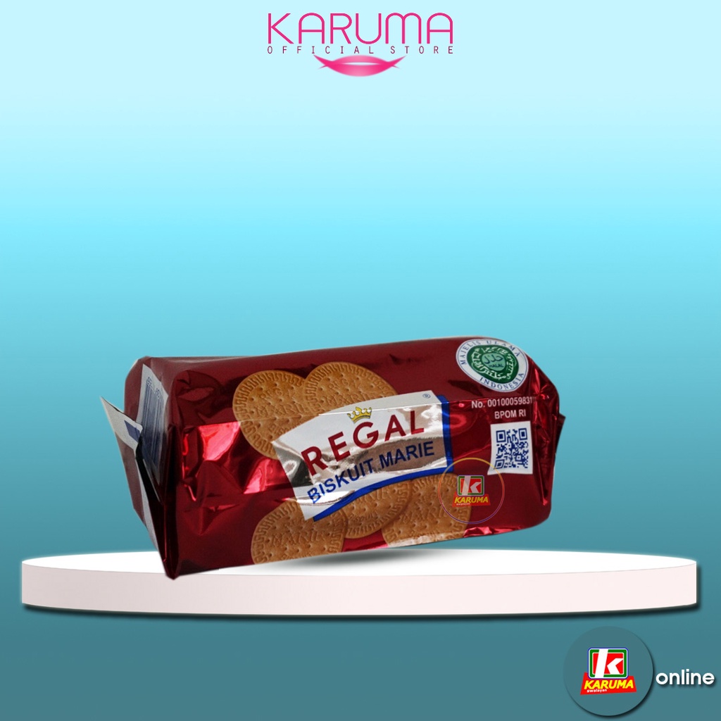 

Regal Marie Biskuit 120gr Roti Marie Biskuit