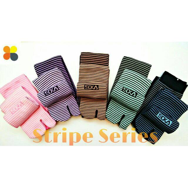 Kaos kaki soka essential stripe