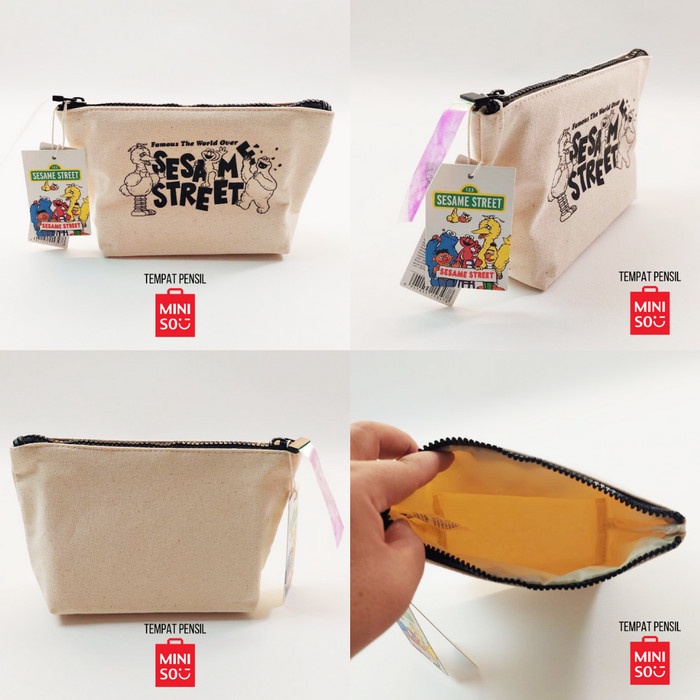 

Dijual Tas Kosmetik Tempat Pensil Sesame Street Limited