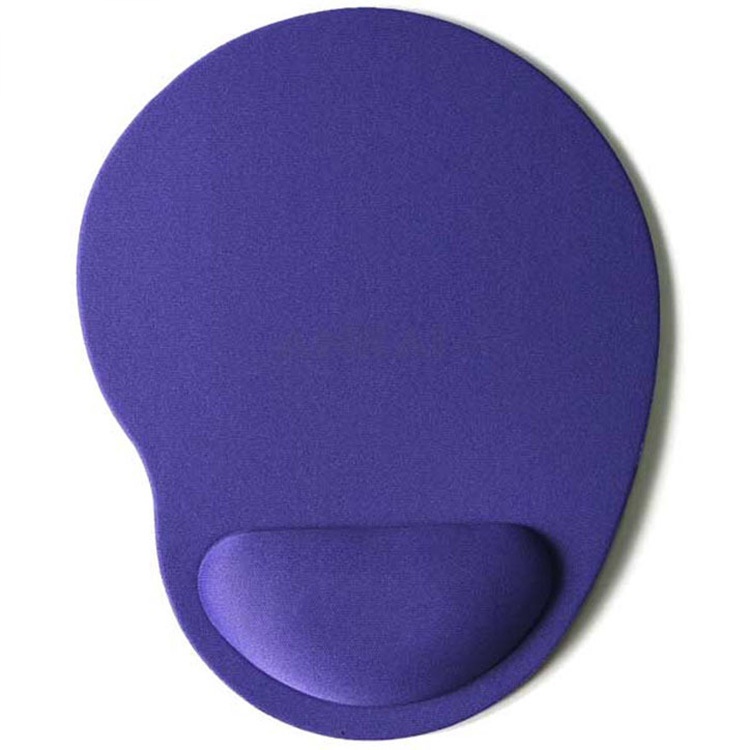 Kaki Kecil Hijau EVA Pelindung Pergelangan Tangan Mouse Pad Permainan Komputer Warna Solid Kreatif