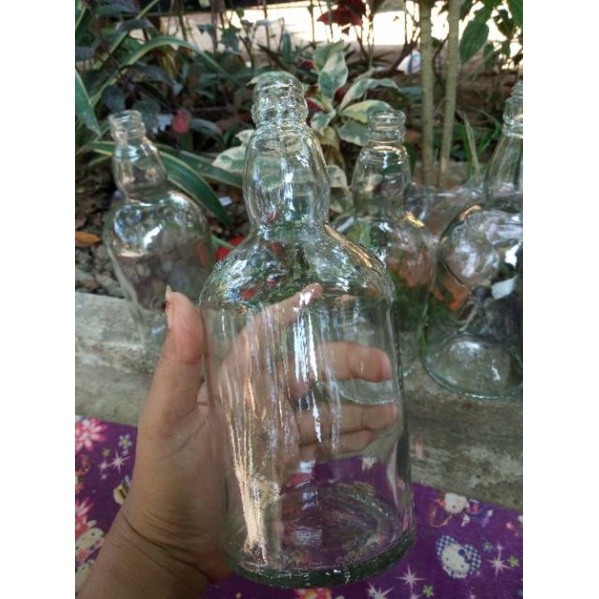 Botol kaca Rekondisi minuman Civas Regal polosan