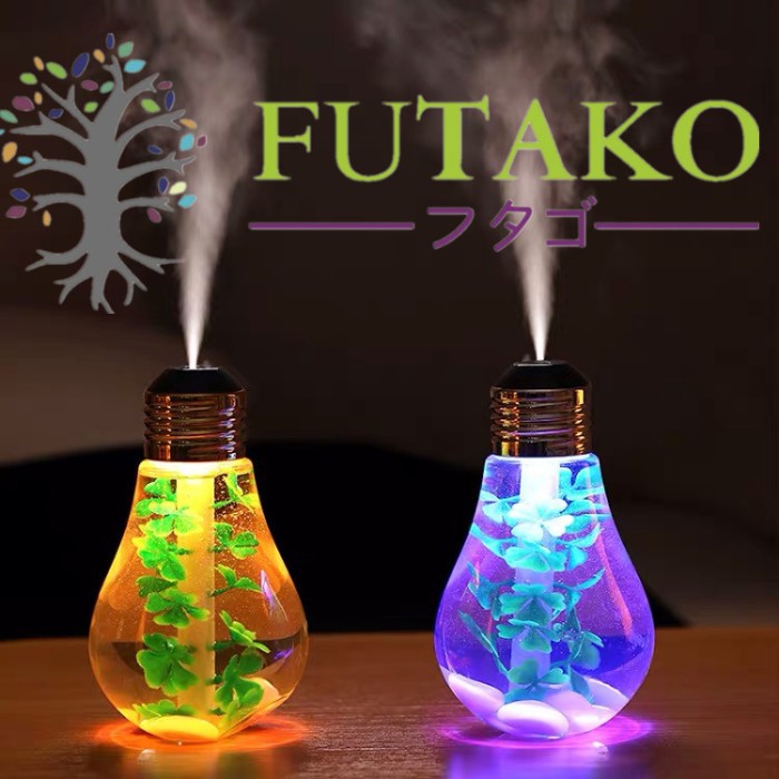 FUTAKO Bulb Humidifier Lampu Hiasan dan Pelembab Ruangan Aromaterapi W04