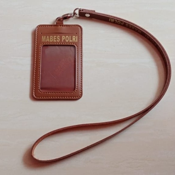 

Segera Miliki Tali Gantungan Name Tag Id Card Logo Mabes Polri Coklat Bagus