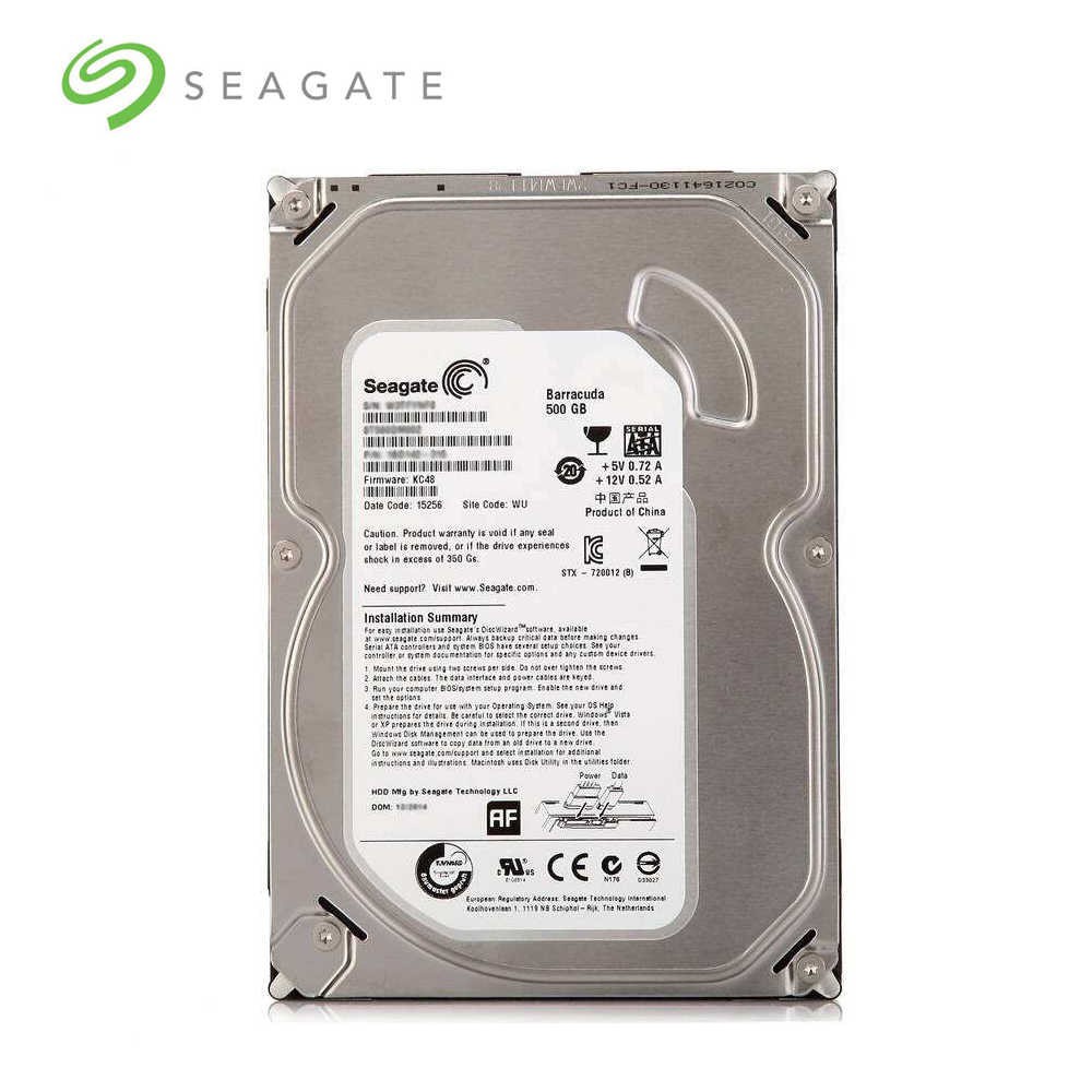 HDD 3.5&quot; Seagate 500GB (ORI 1 TAHUN) Harddisk/ Hard disk/ Hardisk PC