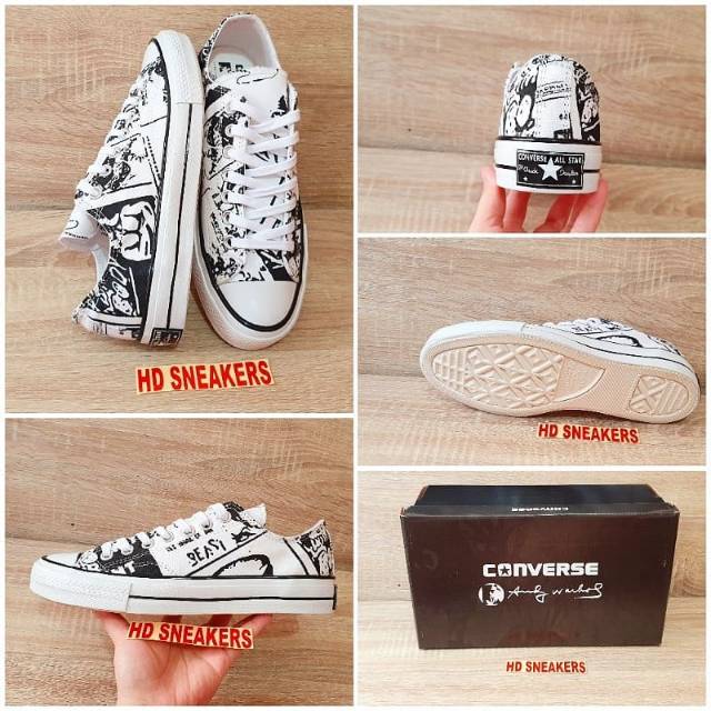 converse 70s andy warhol