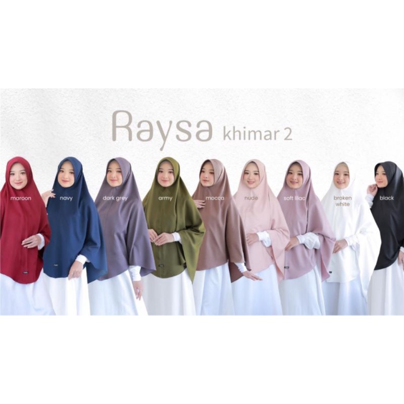 KHIMAR SYAR'I PET BUSA MINI RAYSA SERIES BY AUDINA