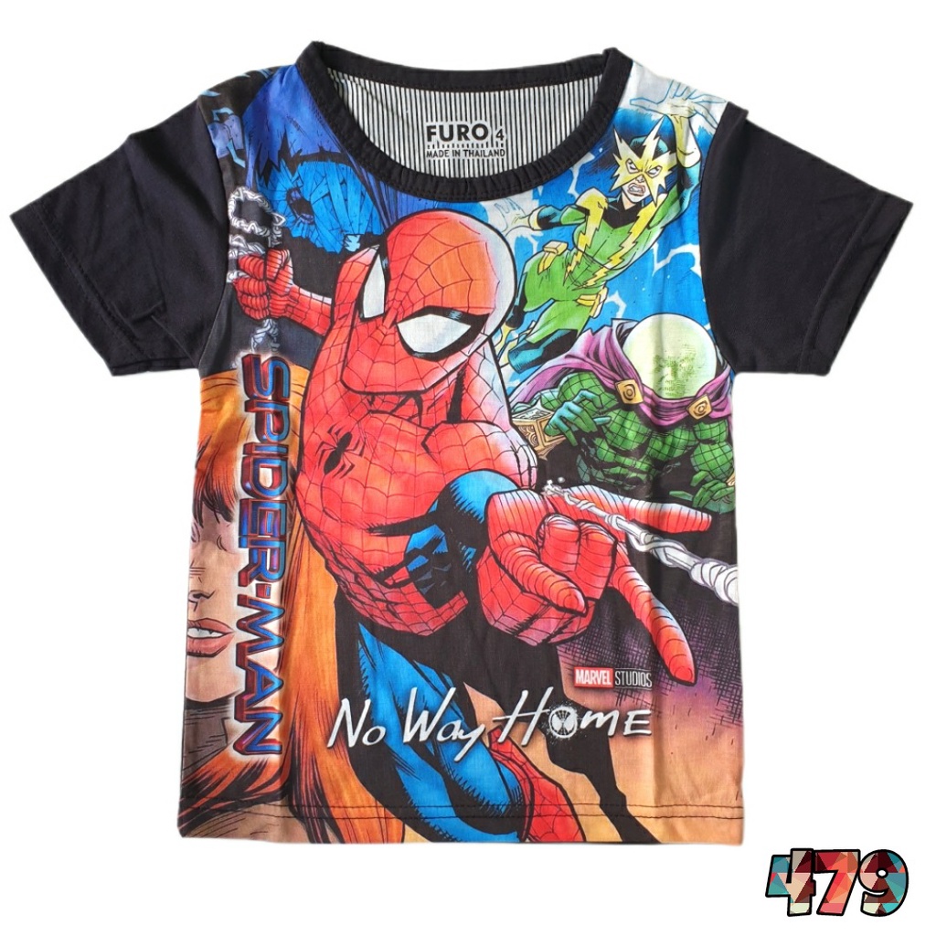 Kaos Anak Furo Superhero Spiderman