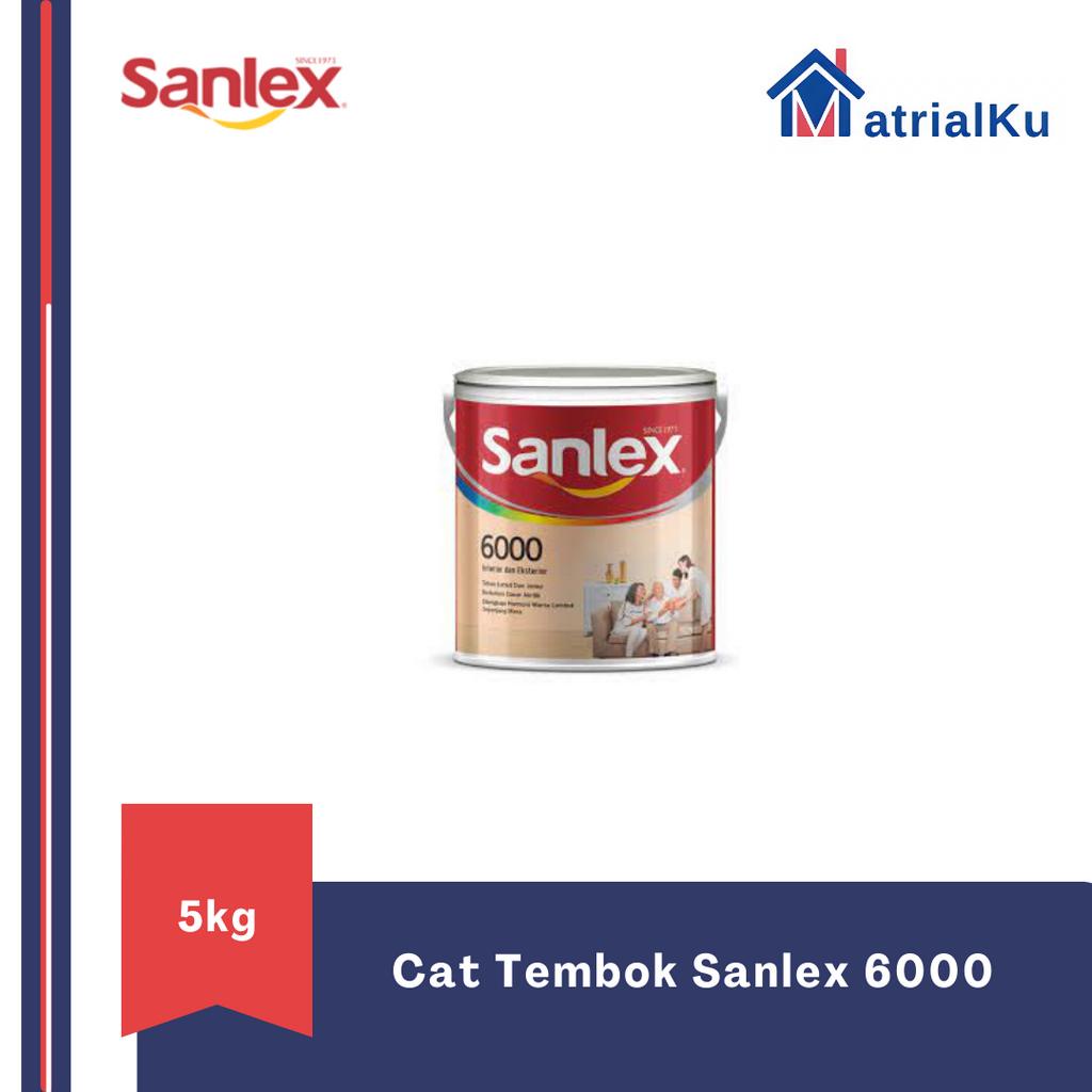 Cat Tembok Sanlex 6000