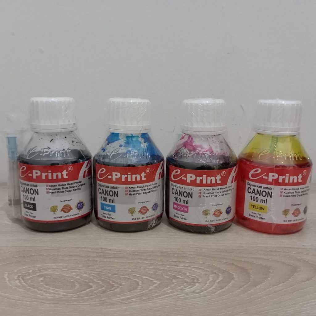 Tinta Printer e-Print Canon 100ml 1 set| Tinta Printer | Tinta Printer Canon
