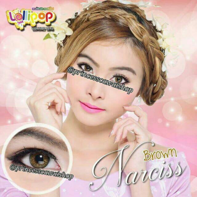 

Softlens lolipop narcis brown 14.2mm