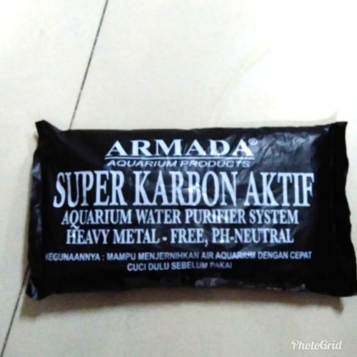 Media filter Super Karbon Aktif Menjernihkan Aquarium Kolam