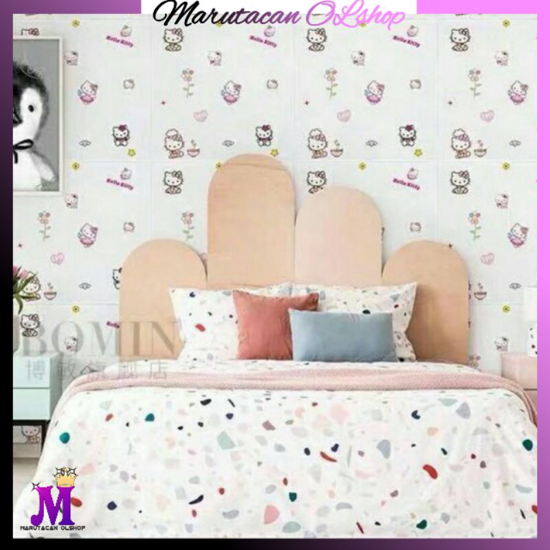WALLPAPER FOAM / WALLFOAM 3D MOTIF KARAKTER ANIMASI ANAK